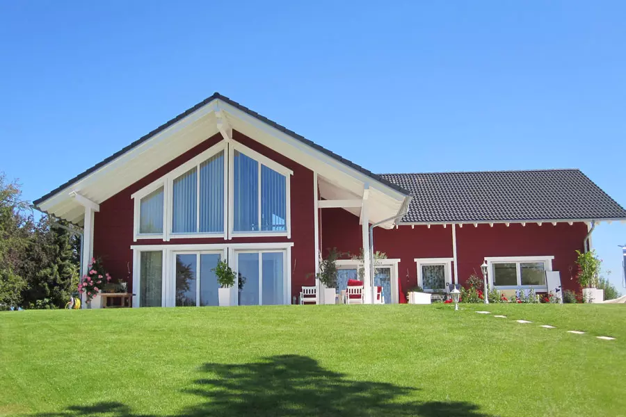 Holzhaus in Hulta-Bauweise "Gruß" (Bayern Block GmbH)