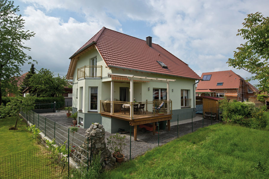 Holzhaus in Hulta-Bauweise "Huck" (Bayern Block GmbH Frankreich)