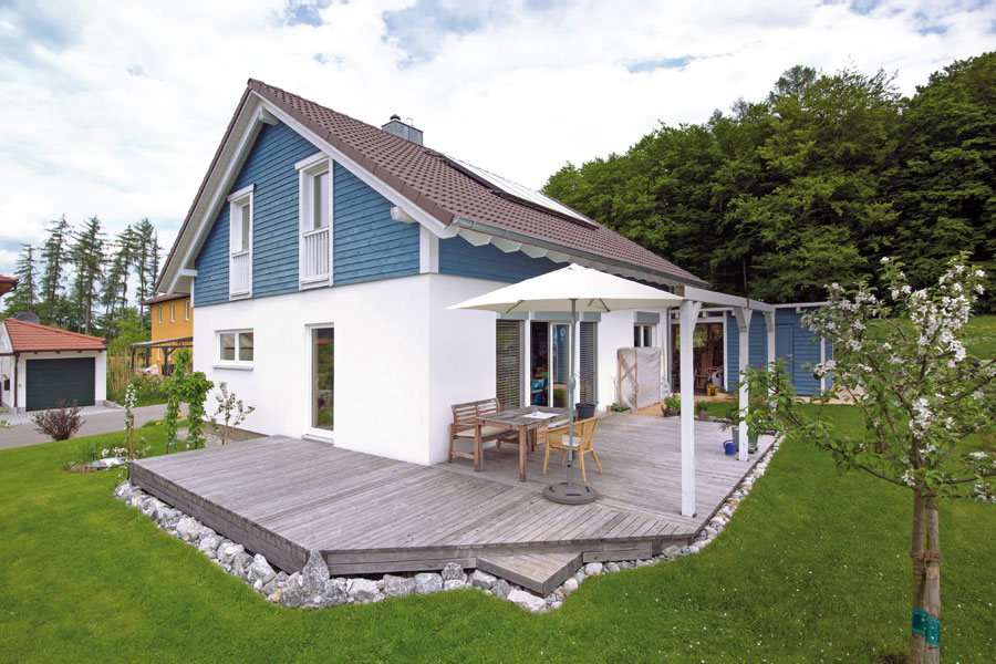 Holzhaus in Hulta-Bauweise "Lauckner" (Bayern Block GmbH)