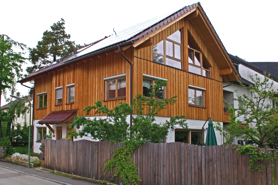 Holzhaus in HultaHaus-Bauweise "Schlössl" (Bayern Block GmbH)