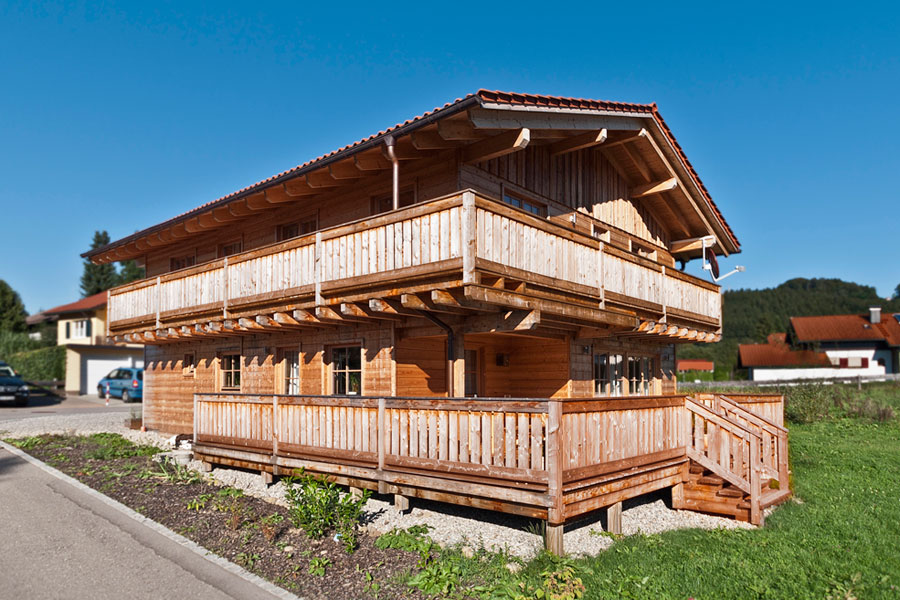 Holzhaus Hultahaus "Taube" (Bayern Block GmbH)