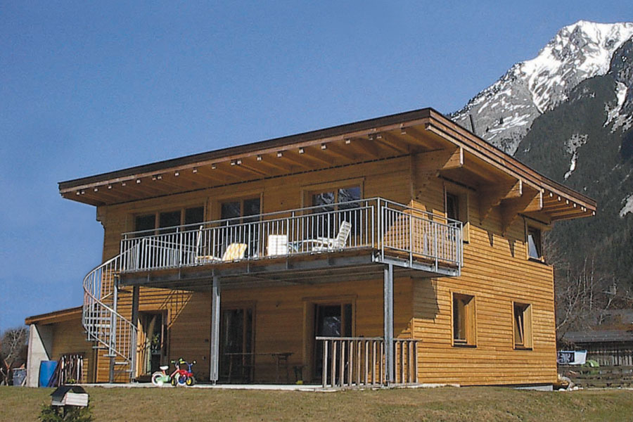 Holzhaus in ThermoBlock-Bauweise "Gaugg" (Bayern Block GmbH)