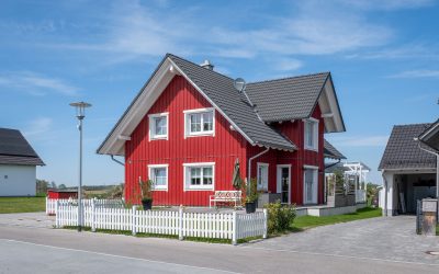 Jubiläumshaus im Schwedenstil