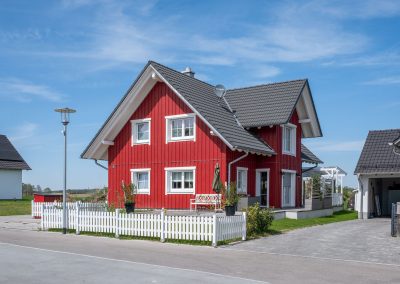 Holzhaus im Schwedenstil
