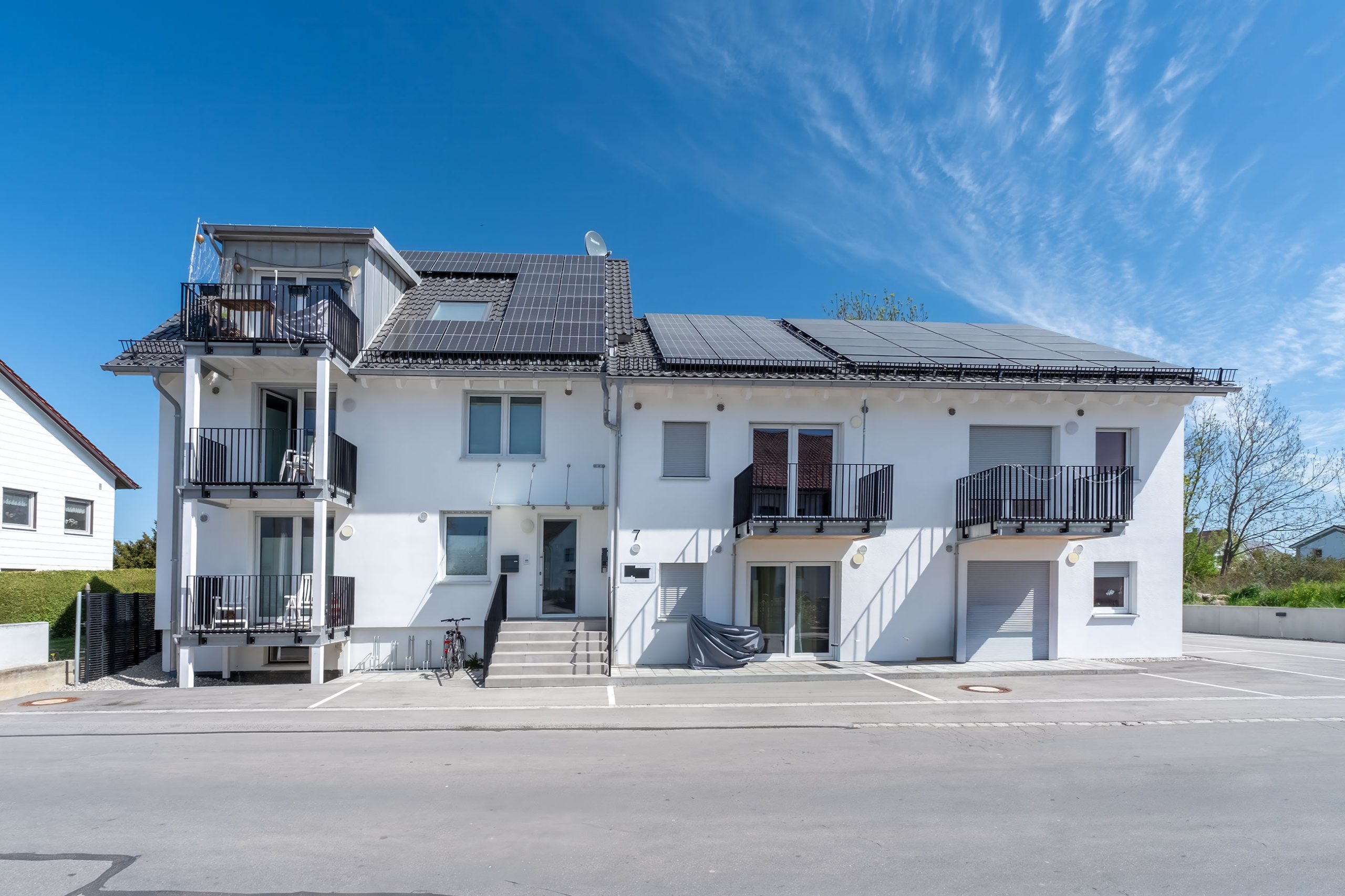 Wohnhaus-Sanierung mit Anbau in Holzständerbauweise