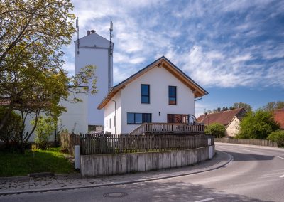 Modernes Holzhaus mit konsequentem Grundriss