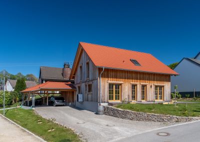 Pures Einfamilienhaus in Holzbauweise