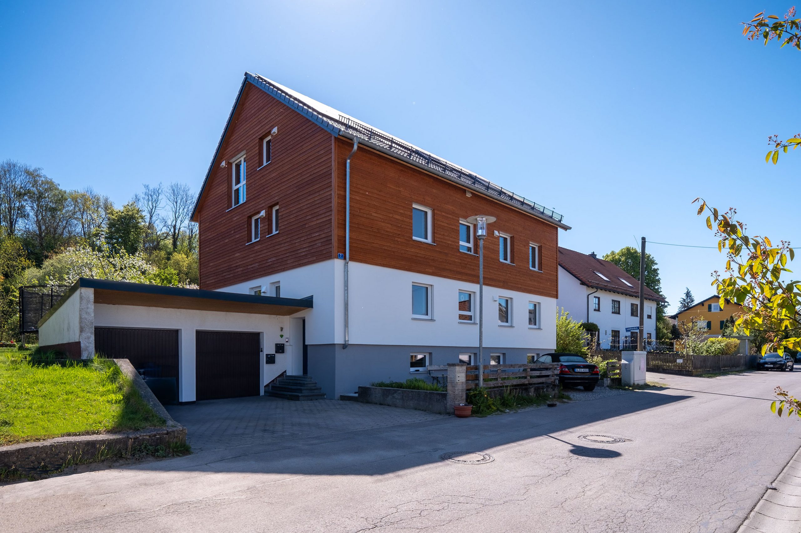 Fassadensanierung eines Wohnhauses