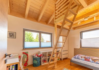 Holzhaus Innen Kinderzimmer