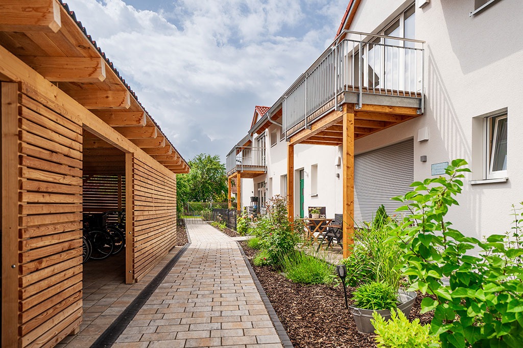 Holzhaus beim Apellon