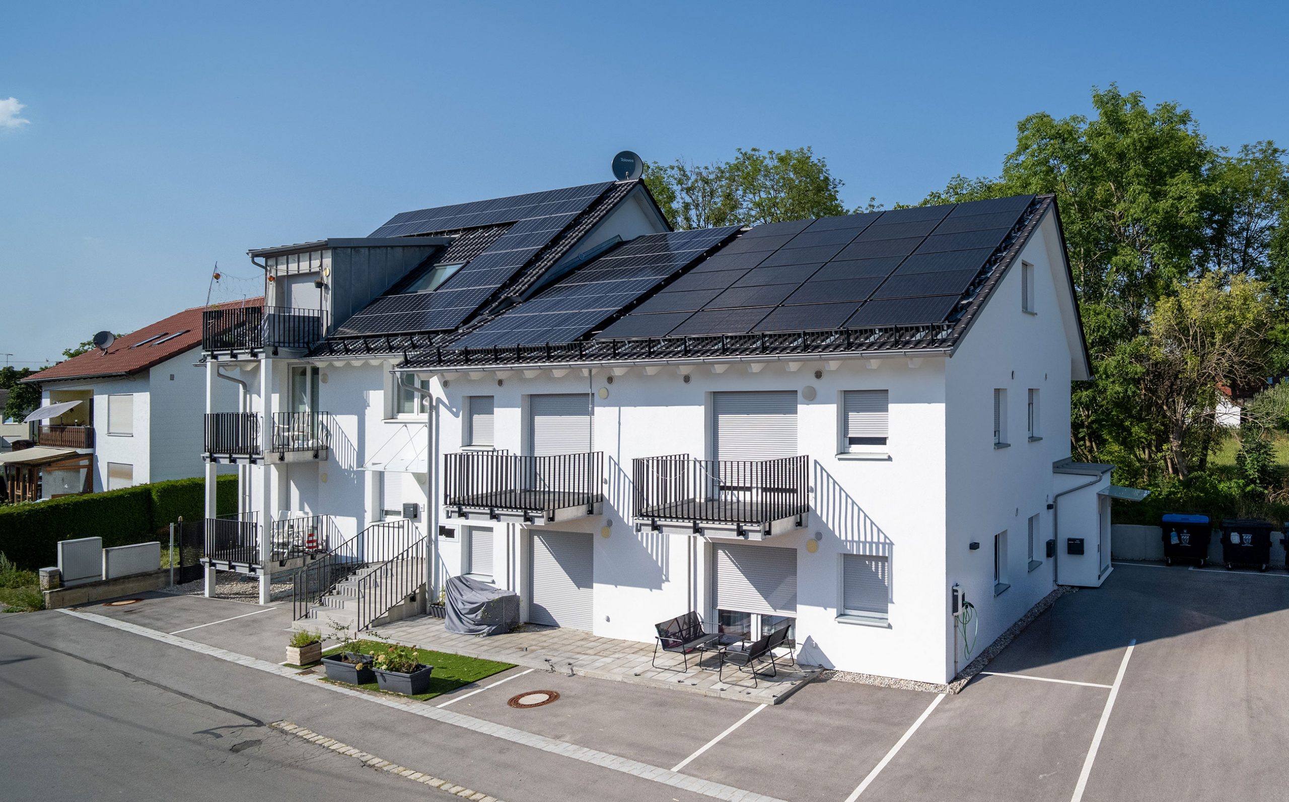 Wohnhaus-Sanierung mit Anbau in Holzständerbauweise
